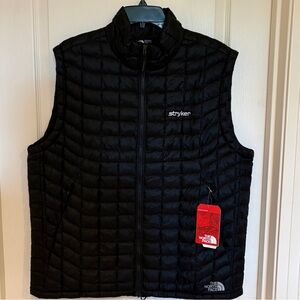 NWT‎ Men’s XL The North Face thermoball Trekker Soft Shell Vest Black Stryker